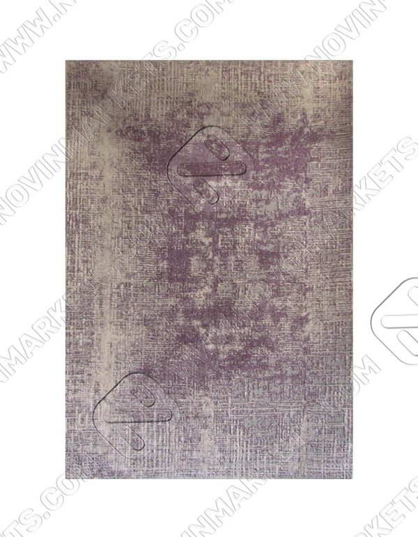 فرش نقش کهن کلکسیون کالرفول بنفش کد 1415