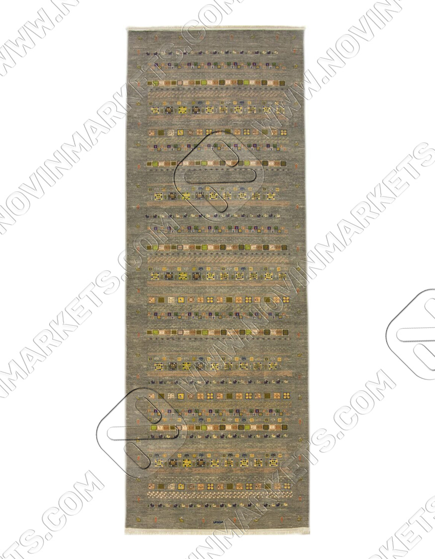 فرش مرینوس طرح گبه باغچه کد ۶۰۰۱۰۰ - تصویر 6