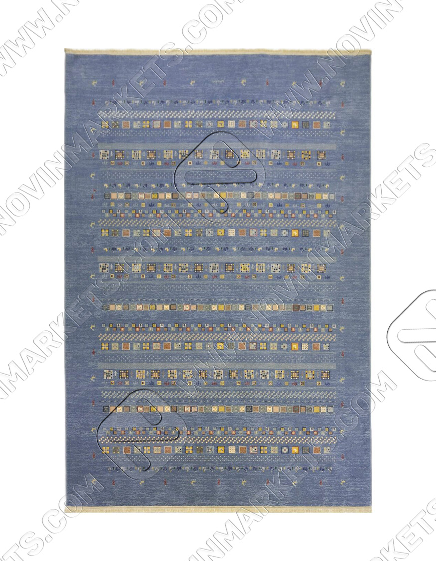 فرش مرینوس طرح گبه باغچه کد ۶۰۰۱۰۰ - تصویر 3