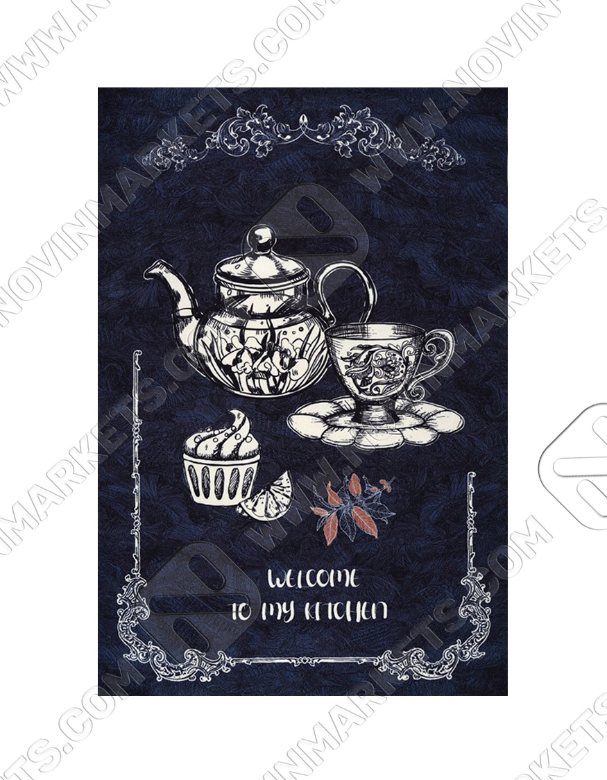 فرش محتشم طرح آشپزخانه کد 101424