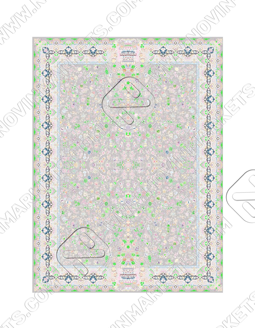 فرش محتشم کلاسیک طرح شاداب