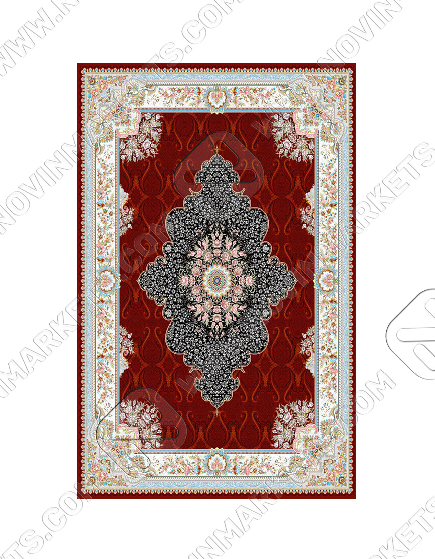 فرش محتشم کلاسیک طرح محیا - تصویر 3