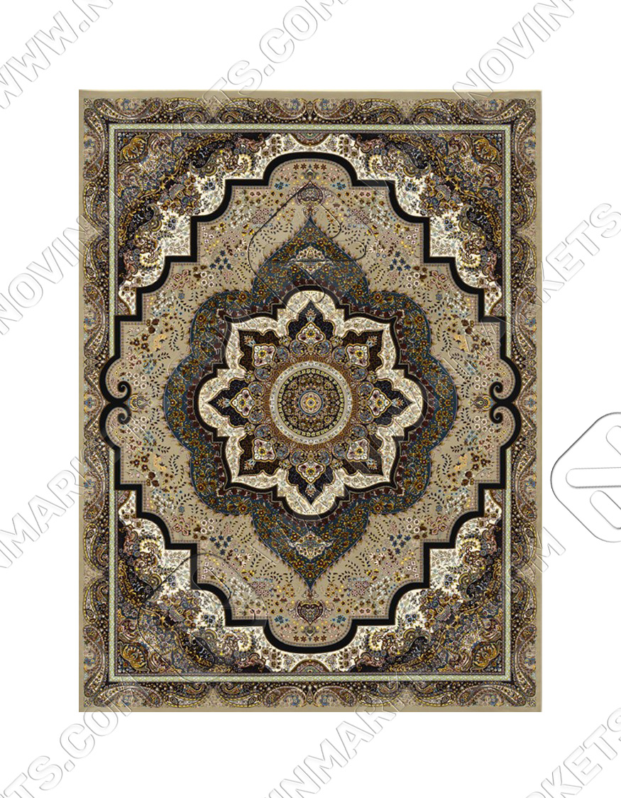 فرش محتشم کلاسیک طرح سیما - تصویر 2