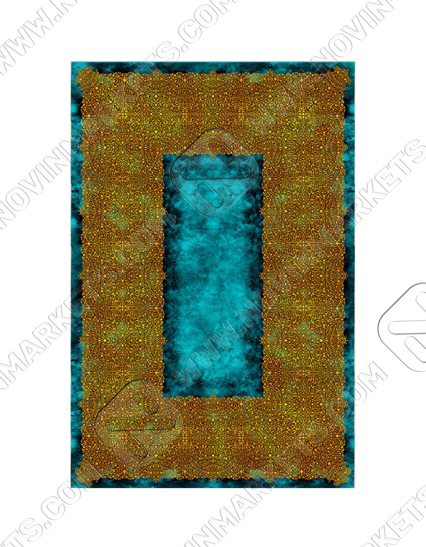 فرش محتشم طرح روچک کد 400409