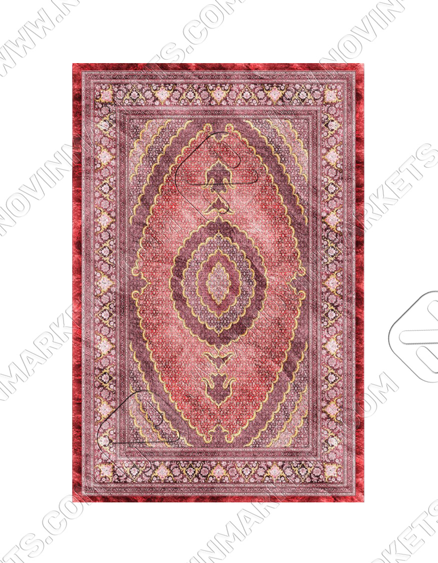 فرش محتشم طرح روچک کد 400422