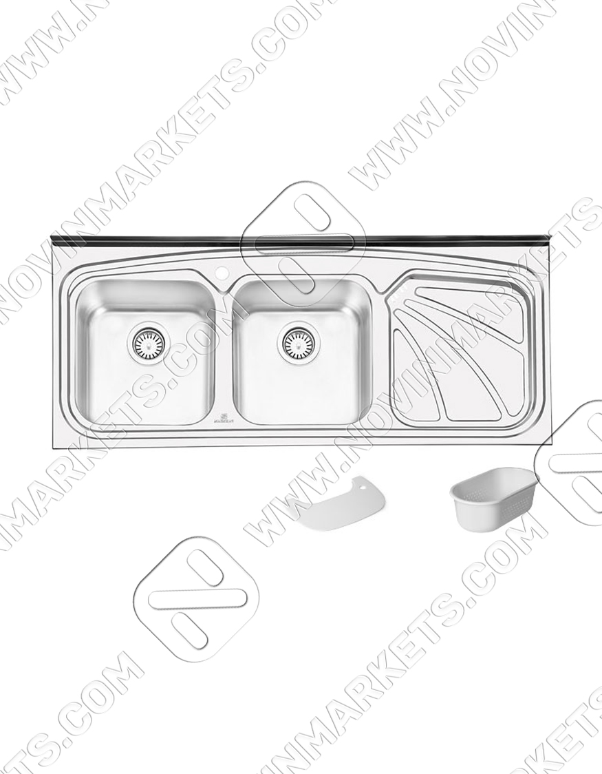 سینک روکار پرنیان استیل مدل PS 1110