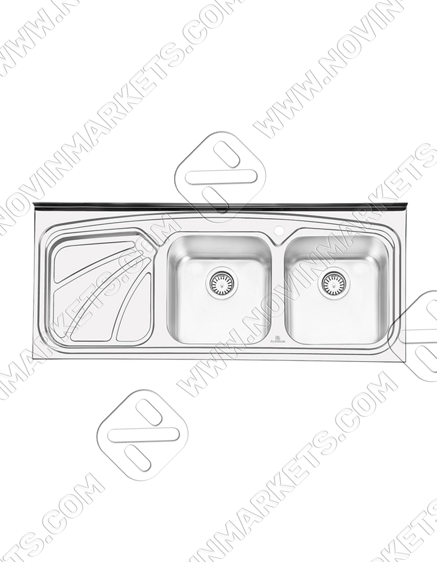 سینک روکار پرنیان استیل مدل PS 1110