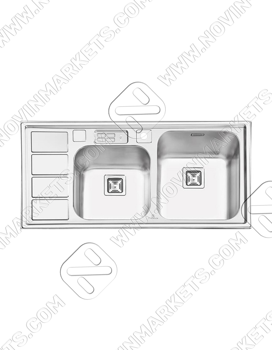 سینک توکار پرنیان استیل مدل PS 1220