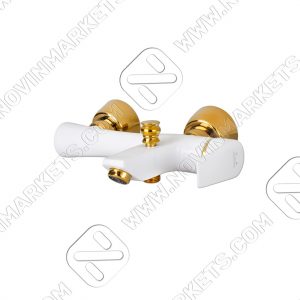 شیر حمام آروما مدل آروین سفید طلا