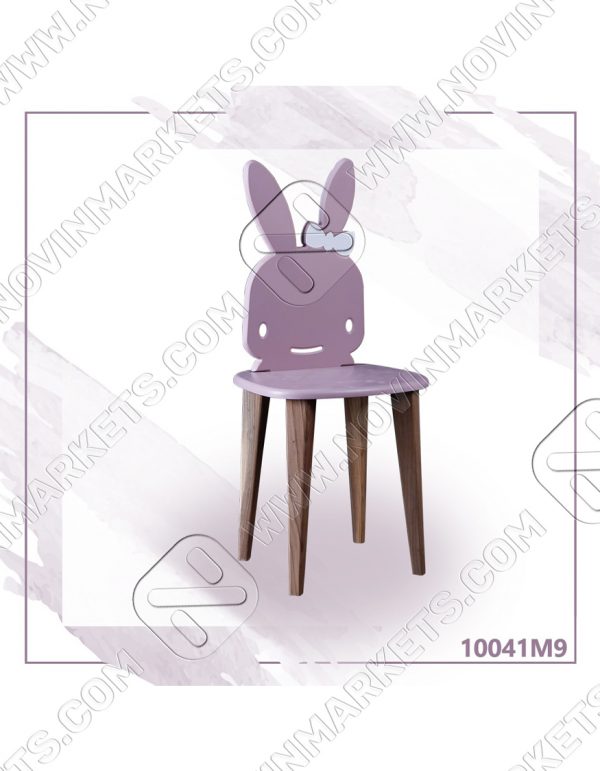 صندلی کودک معتقد طرح خرگوش خانم کد 10041M9