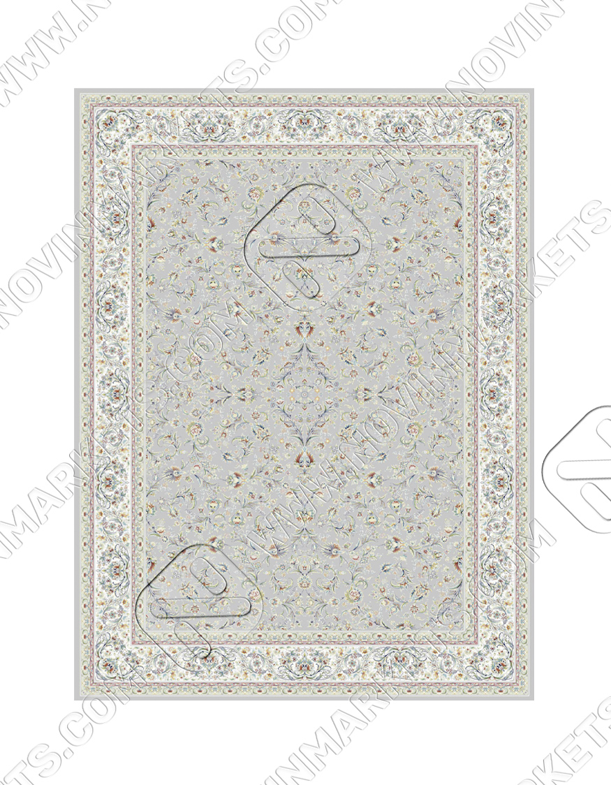 قالی سلیمان کلکسیون تندیس کد T004 خاکستری