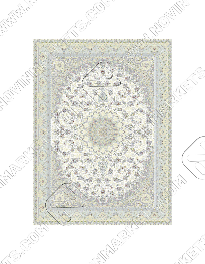 قالی سلیمان کلکسیون تندیس کد T006 کرم