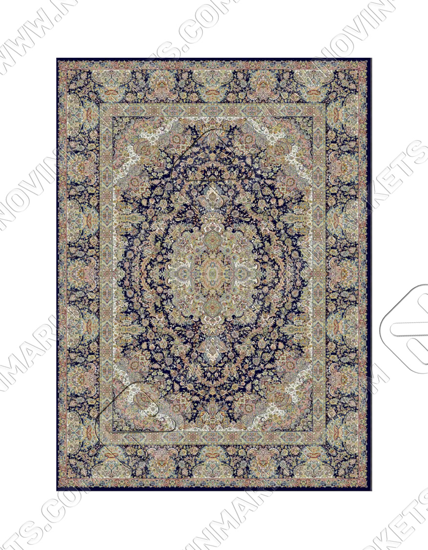 golestan black قالی سلیمان کلکسیون ساینا طرح گلستان مشکی