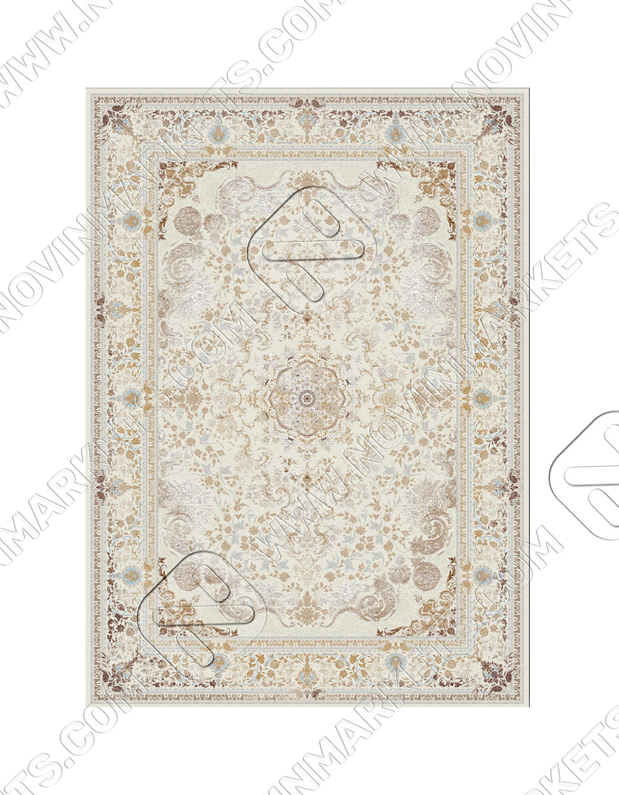 قالی سلیمان کلکسیون لوتوس کد LO10 BEIGE 4072
