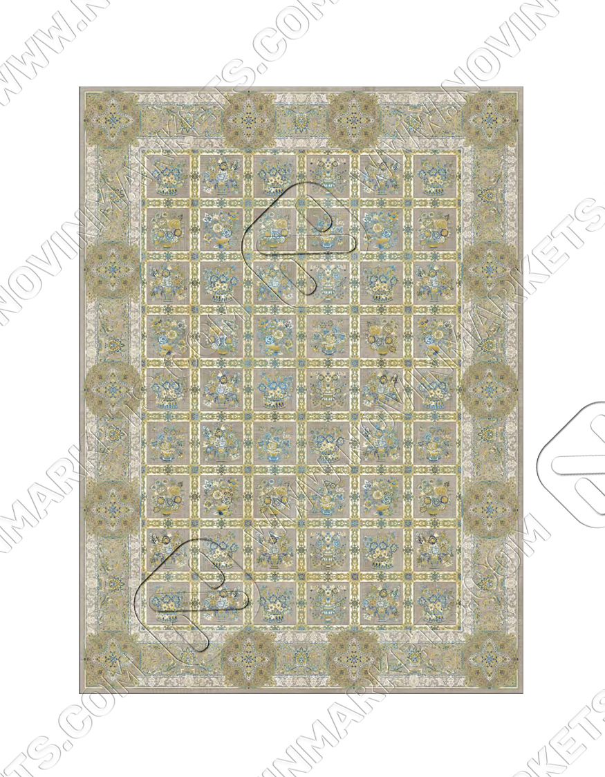map 06 قالی سلیمان کلکسیون الماس کد MAP6 3716