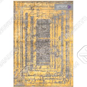 فرش بهشتی کلکسیون یونیک کد ۸۵۰۶ طلایی