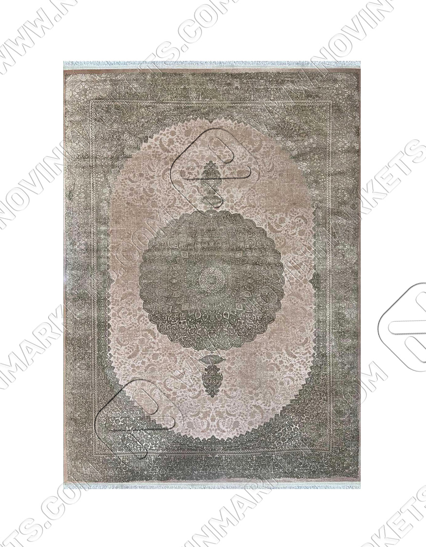 فرش سیزان کلکسیون آیسان کد 71050NG - نوین مارکت