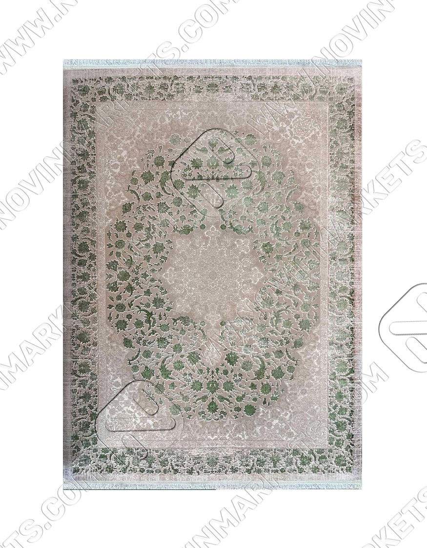 فرش سیزان کلکسیون آیسان کد 71056NG - نوین مارکت