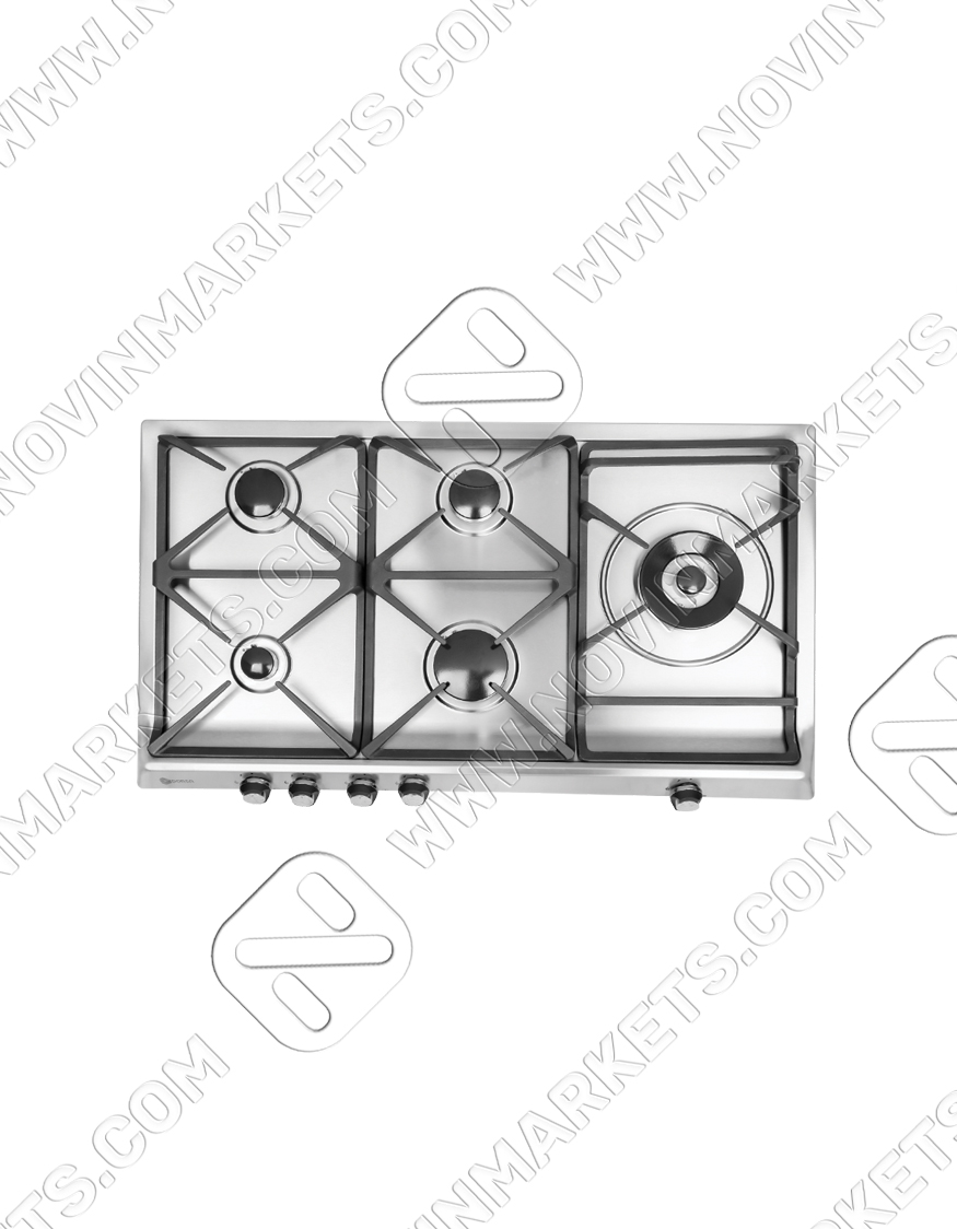 اجاق گاز استیل ۵ شعله درسا مدل DG2209-5R اجاق گاز استیل ۵ شعله درسا مدل DG2209-5R