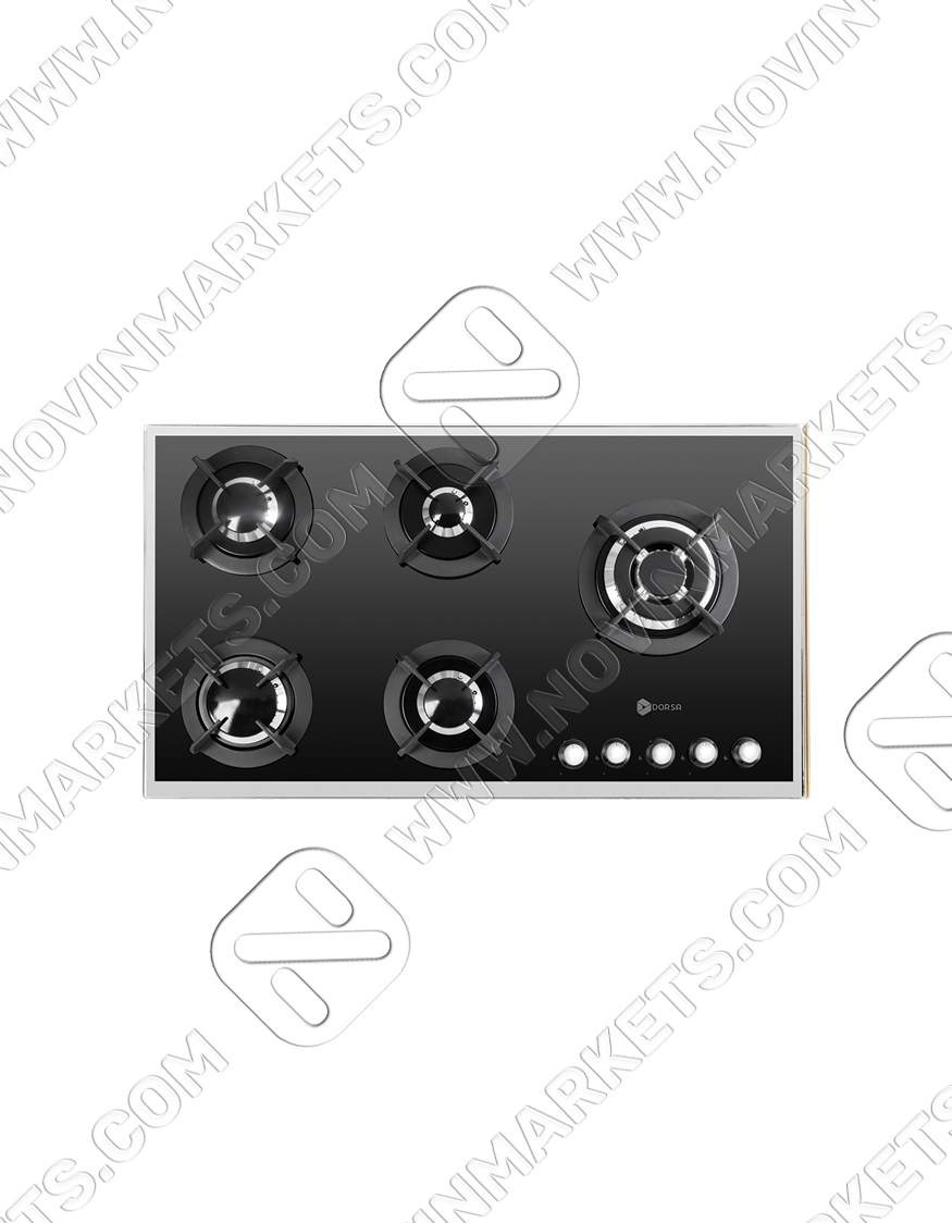 اجاق گاز شیشه ای ۵ شعله درسا مدل DG2110-5R اجاق گاز شیشه ای ۵ شعله درسا مدل DG2110-5R