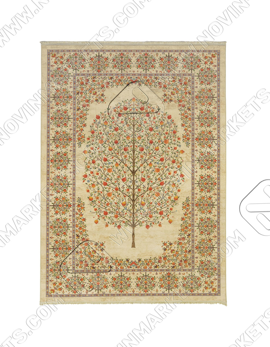فرش مرینوس طرح انار کد 601115