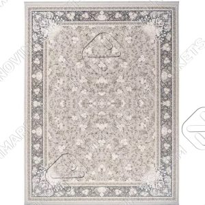 فرش محتشم کلاسیک طرح ۱۰۰۰۰۱۲۰۶۰ نقره ای