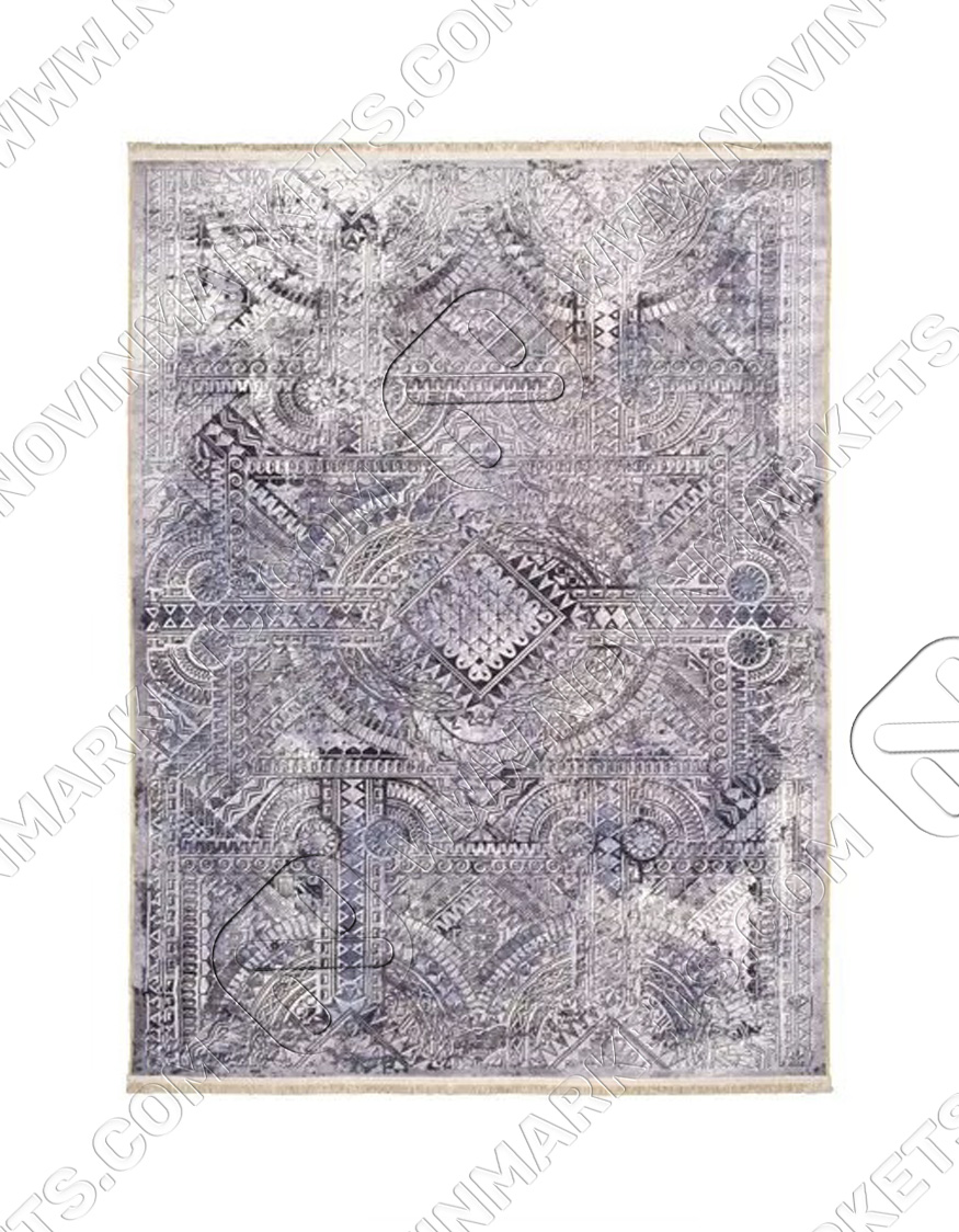 فرش محتشم مدرن کد 900424 طوسی
