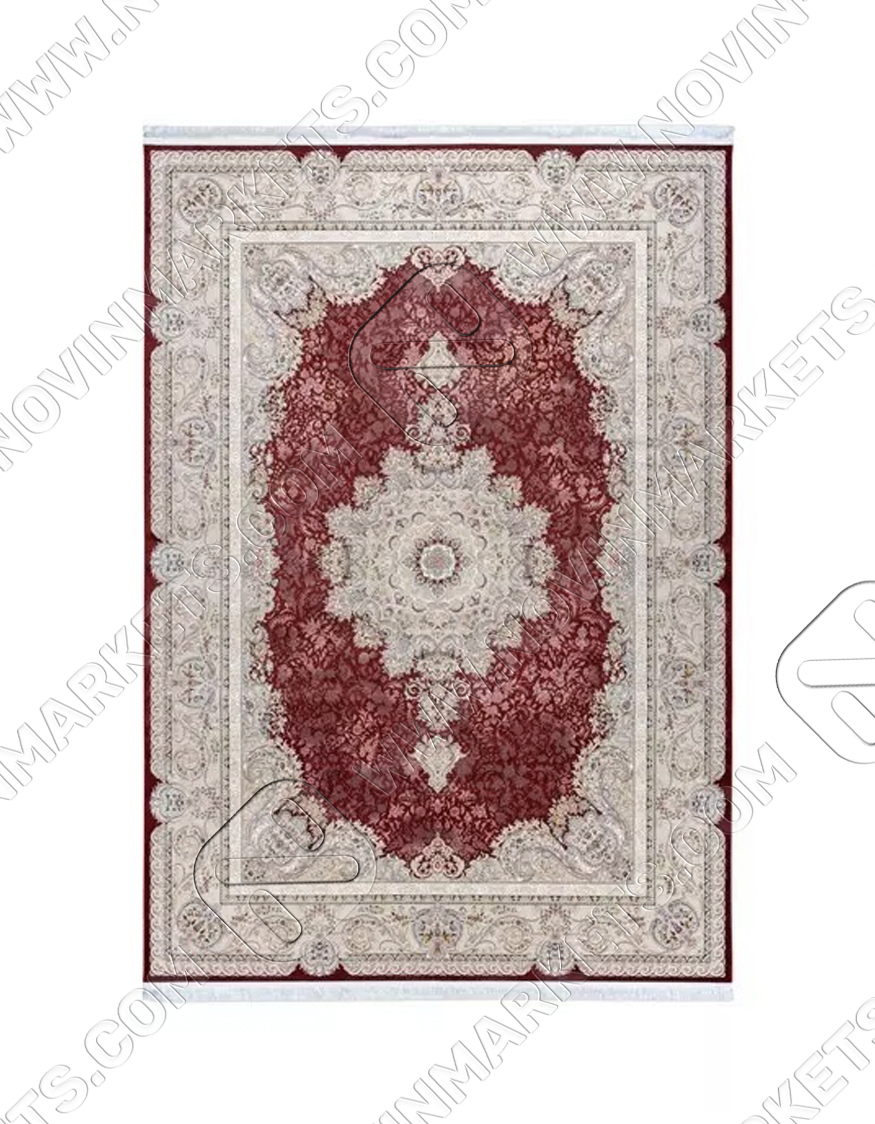 فرش محتشم کلاسیک طرح 10ES0170 لاکی