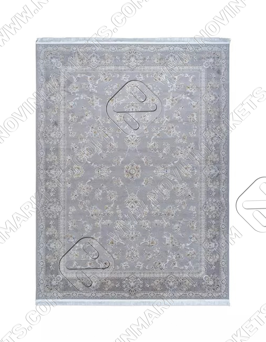فرش محتشم کلاسیک طرح ۱۰EL0090 نقره ای فرش محتشم کلاسیک طرح 10EL0090 نقره ای