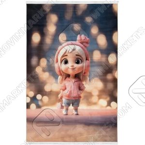فرش محتشم طرح کودک مدرن ۲۵KK0020 خاکستری
